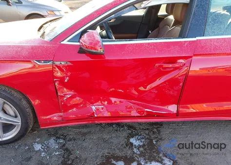 2021 Audi A5 Sportback Premium Plus 45 Tfsi Quattro S Tronic z USA, uszkodzony, nr VIN WAUFACF53MA062727